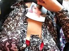 Wear gf brashirt while orgasm & scream â€œHanny! You cheap slut whore!â€