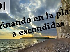 spanisch joi - pillados meando escondidos en la playa