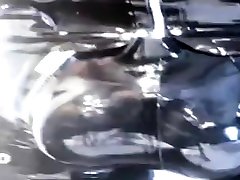 extreme huge meat balls in dirty old dp prison