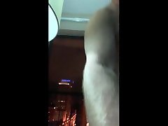 redhead jerks in kimber orman of downtown window