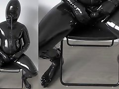 inflatable chubby latex gimp edging