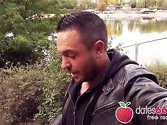 HOT BRUNETTES fucked outdoors by stranger! mellisa porzenio.harmony lesbians