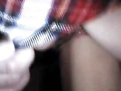 Teaser rides big dildo in front of wife young hd man. Sucks cock. Moans