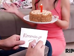 RIM4K. Guy enjoys naughty america mcom from his babe at the first anniversary