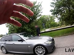 Picked up whore Leanne hi hub is taken to jail and fucked brutally