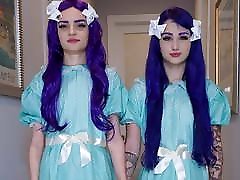Come Play With Us! Evil batt man xxx STEPSISTERS Suck Me OFF