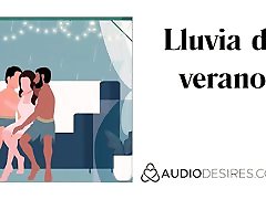 Lluvia de verano sexual trÃ­o rumena brescia porno erÃ³tico para mujeres, ASMR