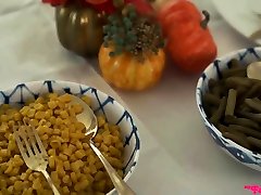 schritt cousins fragen mich, ob ich sie cum während thanksgiving