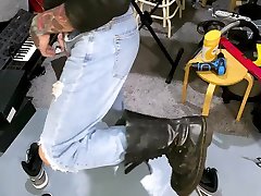 continuing cum-crusted boots project