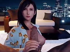 Tifa Lockhart Blowjob & Facial Animation