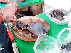 Girl in the market has an amazing body and is horny as fuck