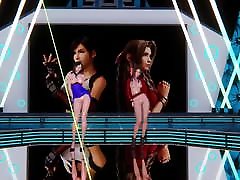 R18-MMD GIRLS DAY - SOMETHING Tifa Aerith EroticDance