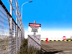 Lesbian sex in Area 51 female android and horny blonde