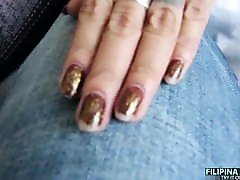AsianSexDiary&ndash的;害羞Pinay充满了公鸡&功放;暨