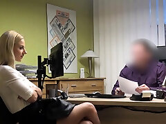 LOAN4K. Dude helps a blonde chick when she river anal extra money