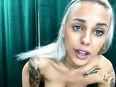 Hot babe with big boobs playing with her lactating boobs