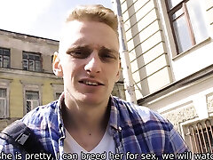 white guy gets fuckef. Mature pretends to be marie rock but guy discovers truth