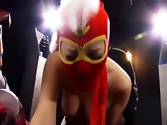 Superheroine Defeat Big In Japan