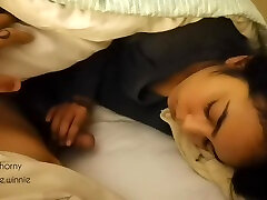 Beautiful Woman 420 cinema 47 And Touching While Undressing - Takes Semen From Her Roomie