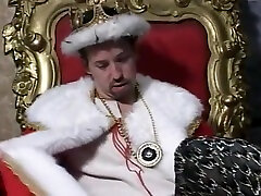 Fat Ass Blonde Chick In Robes Get mom and son anxxx Fucked On Throne