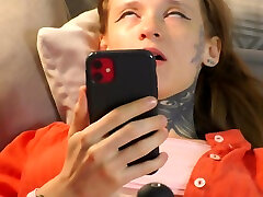 Redhead Teen Masturbate Hitachi And Getting Orgasm