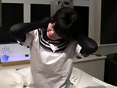 zazeres audrey Suit Girl Selfbondage