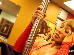 Sara Jay And Ava Devine - Mature Strippers And Tag Team A Customer