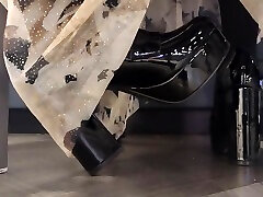 freundin fersen strümpfe schuhspiel 3