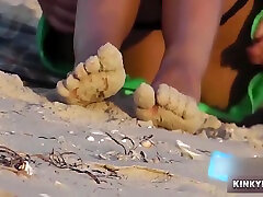 voyeur versteckte kamera - mädchen an einem fkk-strand in nina and lucille! gucken teil 2 5 min