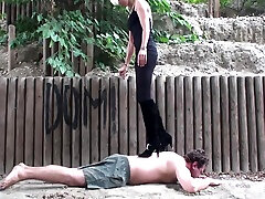 Trample Slave Joschi With Princess Paris