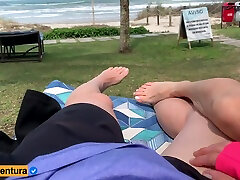 Crazy Handjob People Near! Real Amateur