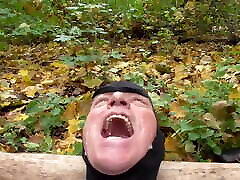2 German brat doms spit in grandpa’s mouth