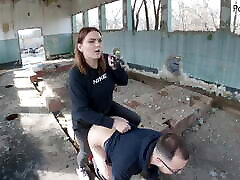 Public Fuck With A Guy In POV After He Cums A Lot
