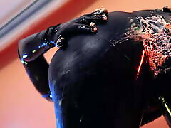 latex gummi geburtstag arya grander essen fetisch