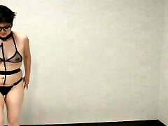 virgin off indone - Dylan wears lingerie while trampling me