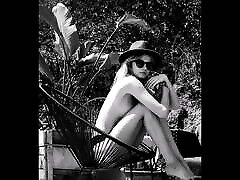 Vanishing malaysian indian girll in Monochrome 3468