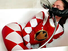 power ranger girl von blondie besiegt und kaum gedemütigt