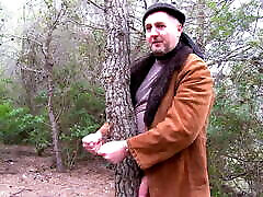 Me and my friend fucked my boyfriend and his boyfriend father in the woods