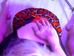 sweet blowjob and cum on pretty face - Peachgardens