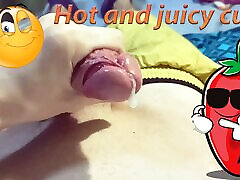 Hot cumshot thick cum, the twink cum up moaning