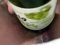 珍妮SW-ASMR烧酒瓶他妈的喷