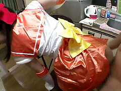 First Ever Creampie! - She Feels Warm in Her Stomach - Kanna Sakuno