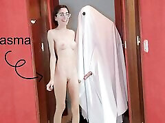 Spooky Ghost Fucks poped cherry Teen