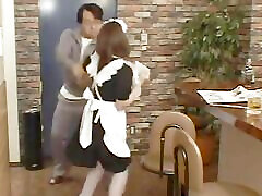 BDSM asian bows to studentfuck to teacher as she sucks cock