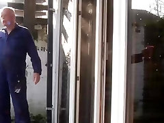 Old janitor has sex with girlfriends motherin law maids in house