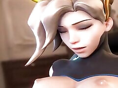 mercys tittys hüpfen mit reitendem harten schwanz
