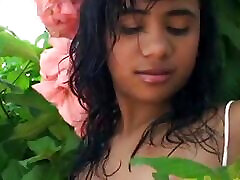 Tobie Teen touches herself in solo scene