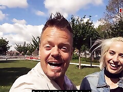 BLONDE PICK UP Erocom Date with german tourist