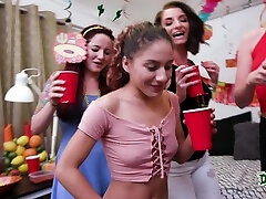 Whitney Wright and other girls know how to share one dick