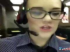 McD Girl -goes into restroom for a tit and ass